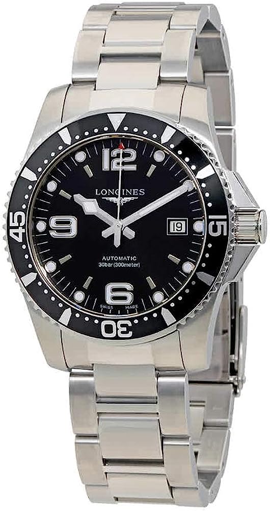 260411222834382_1 Longines HydroConquest Automatic Black Dial Men's Watch L3.742.4.56.6 - Image 1