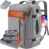 Grey (Backpack With 3 Packing Cubes)