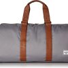 Grey/Tan Synthetic Leather