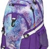 Flower Daze/Deep Purple/White