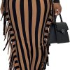 Brown and Black Stripe