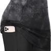 Black Grey Tie-dye Non-slip Belt