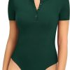 Short Sleeve Deep Green