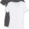 Black/White, Narrow Stripe