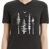 Charcoal Heather Grey-fir Tree